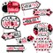 Big Dot of Happiness Funny Happy Little Ladybug - Baby Shower or Birthday Party Photo Booth Props Kit - 10 Piece